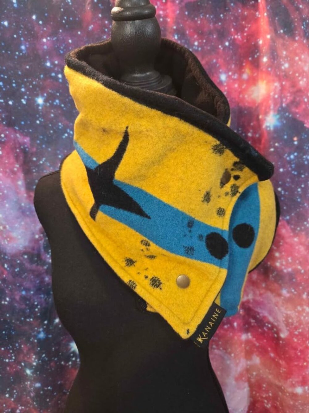 Kanaine Scarf Wrap Wool Winter Ski Snowboard Handmade